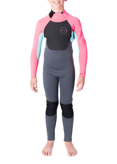 Peak Girls Energy 3/2mm GB Back Zip Steamer Wetsuit