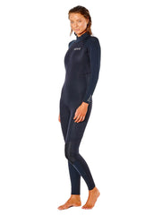 Peak Womens Energy 3/2mm FL Back Zip Steamer Wetsuit