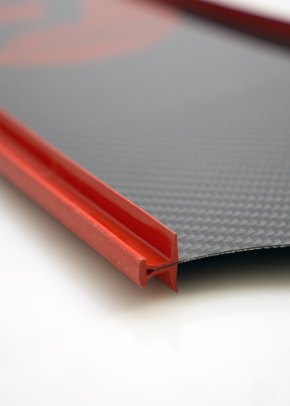 Penetrator Short Carbon Blades - Red Rails