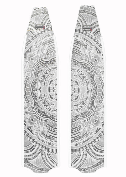 Penetrator T700X Carbon Blades - Ghost Mandala White Rails