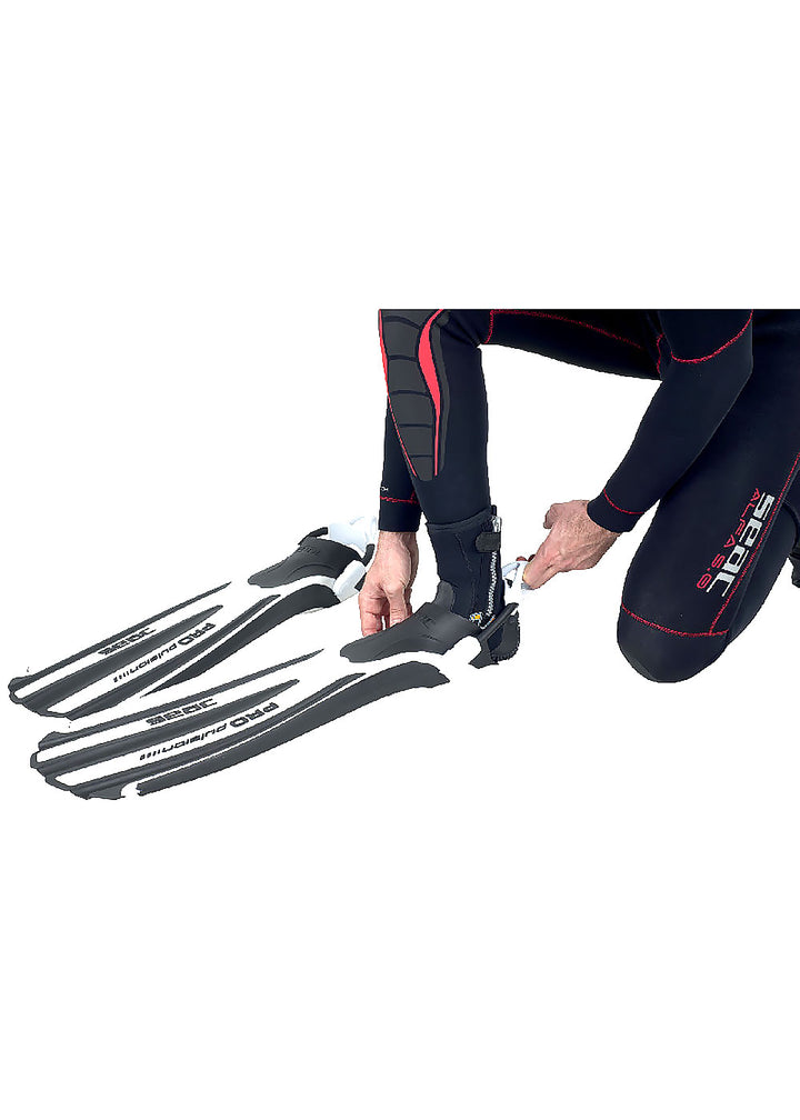 Seac Propulsion Open Heel Scuba Diving Fins