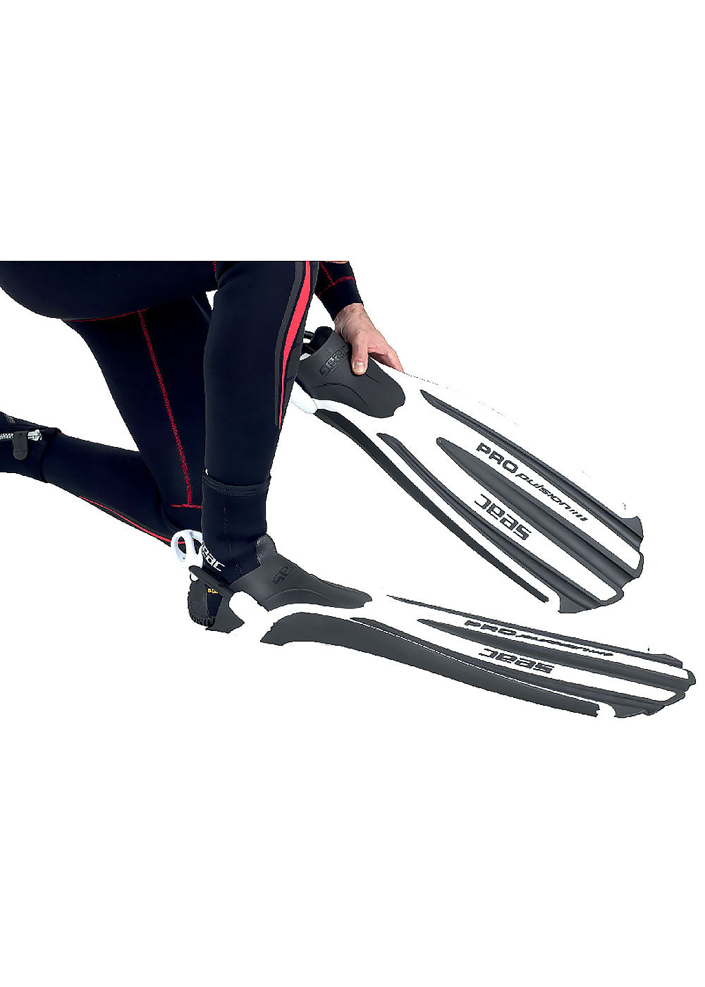 Seac Propulsion Open Heel Scuba Diving Fins