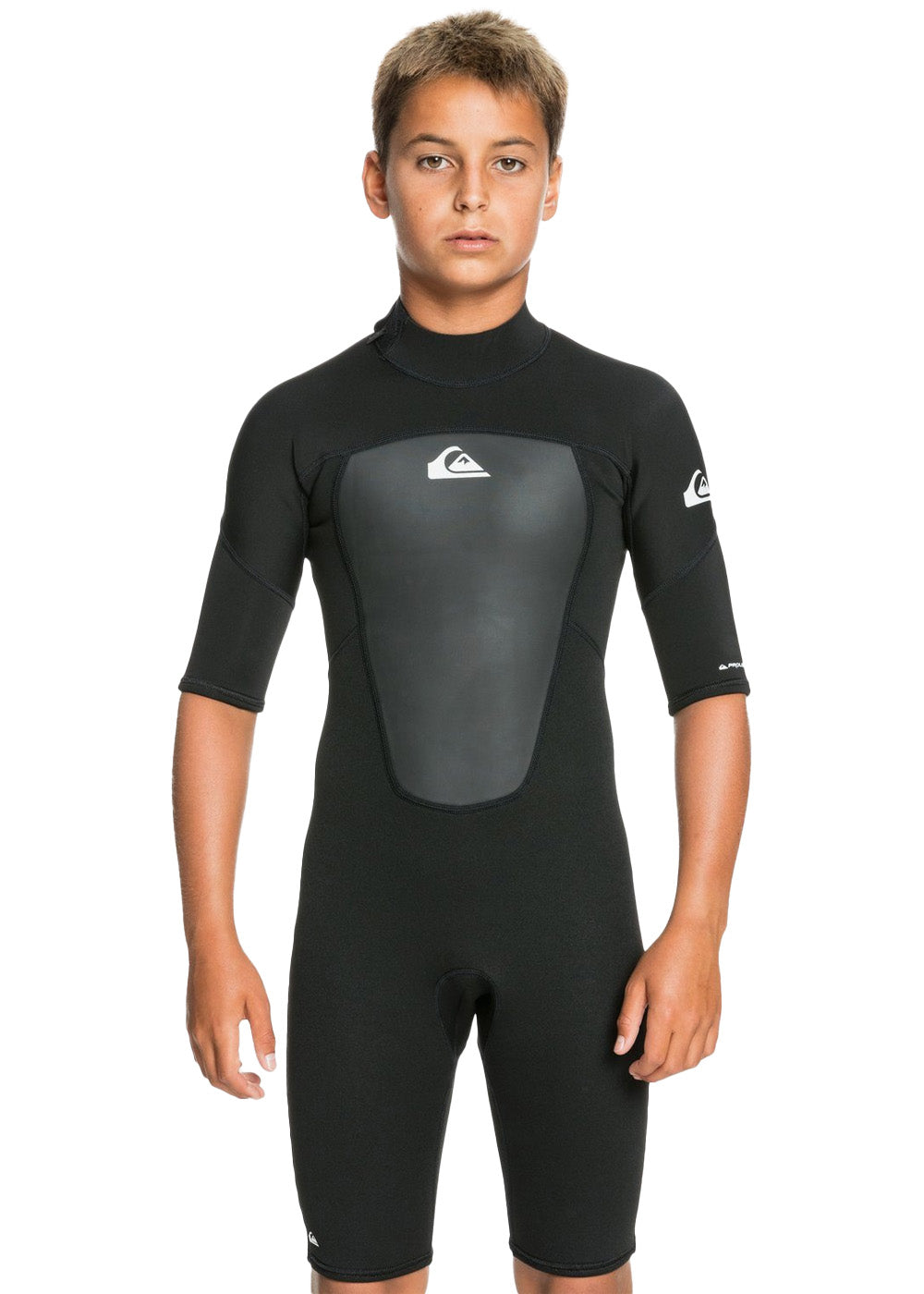 Quiksilver Boys 2/2mm Prologue Back Zip Short Sleeve Spring Suit