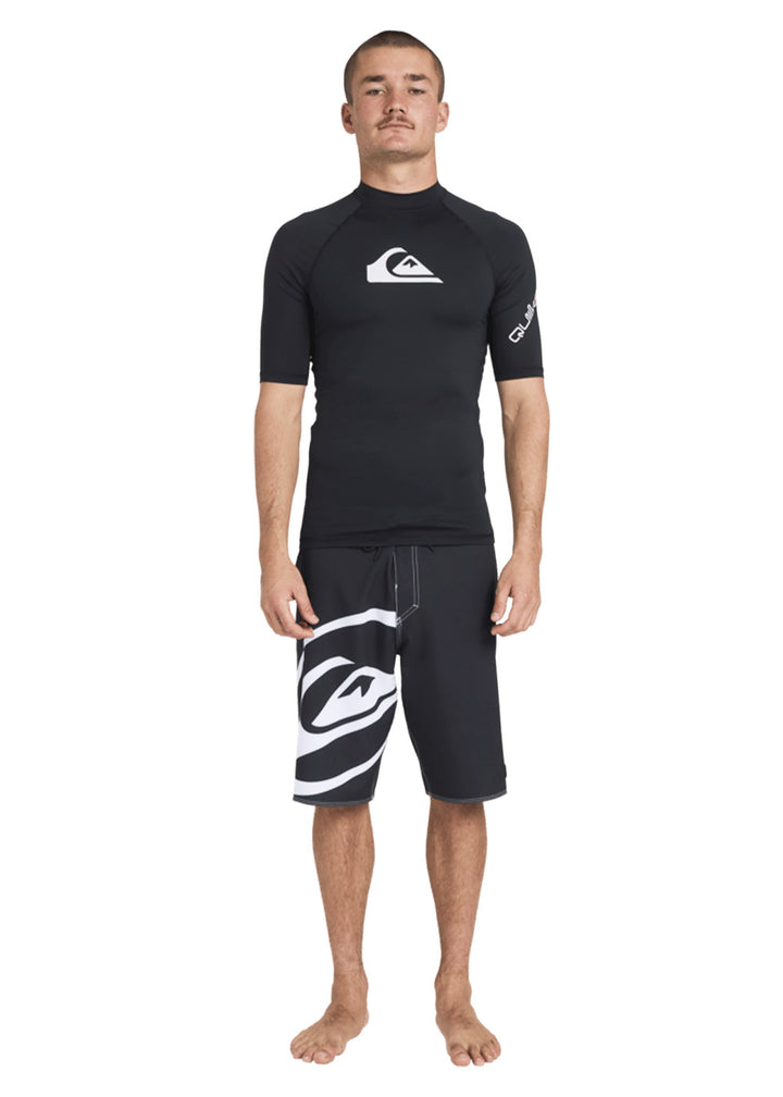 Quiksilver Mens All Time SS Lycra Rashie