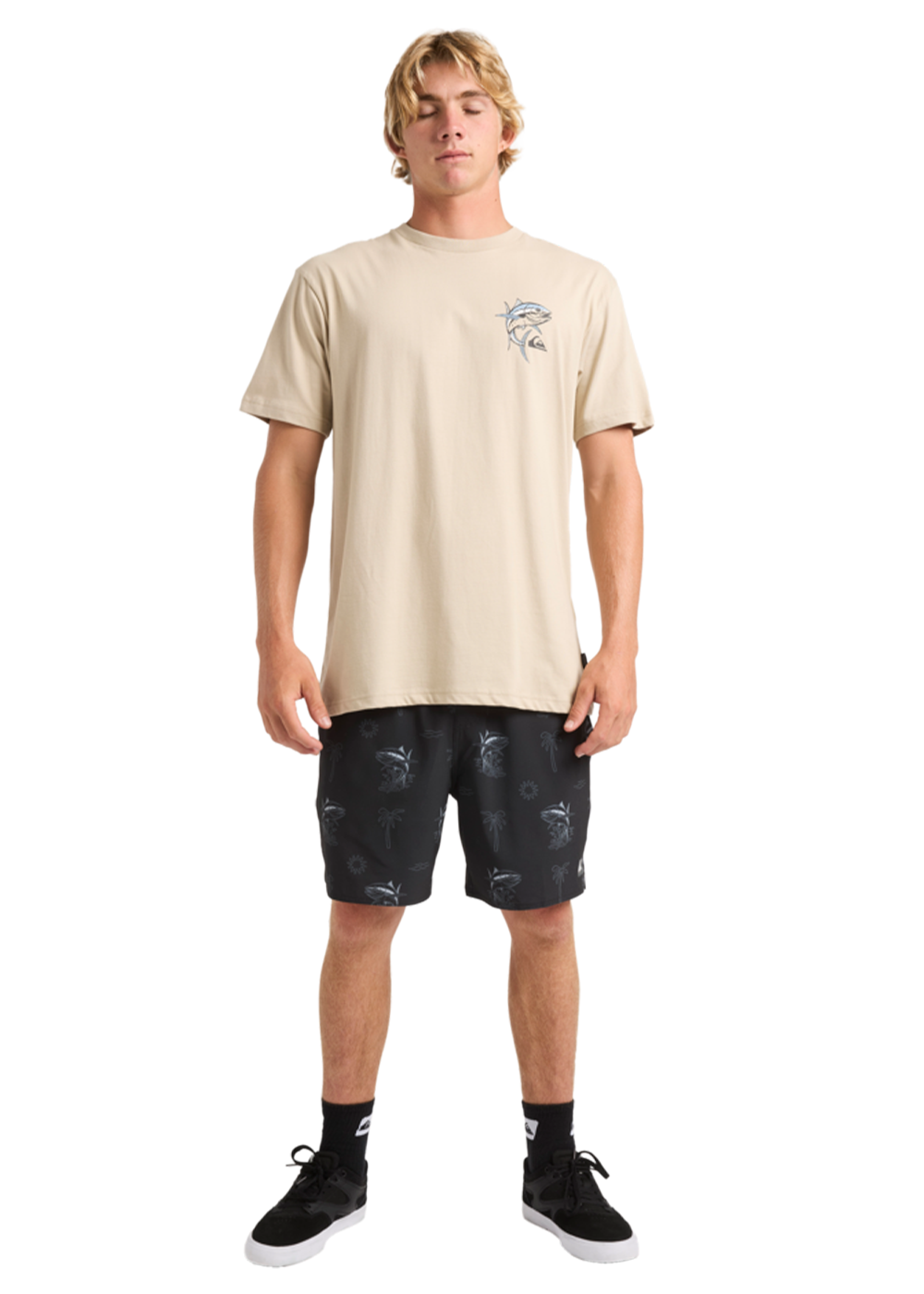 Quiksilver Mens Catch &amp; Release Tee