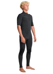 Quiksilver Mens Everyday Sessions 2mm CZ SS Steamer Wetsuit