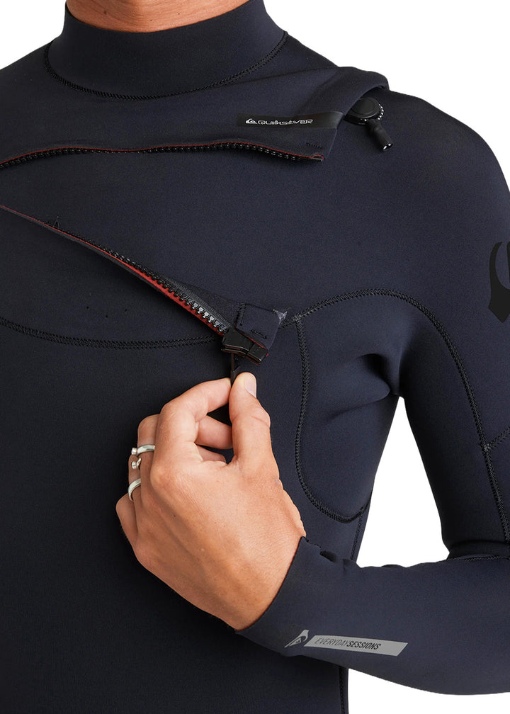 Quiksilver Mens Everyday Sessions 4/3mm CZ Steamer Wetsuit