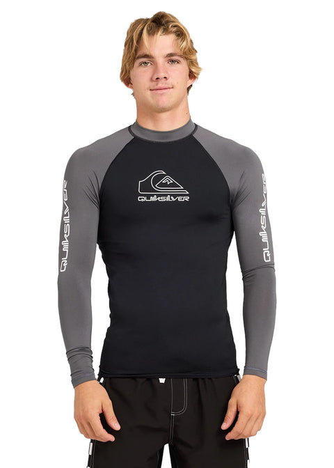 Quiksilver Mens On Tour LS Lycra Rashie