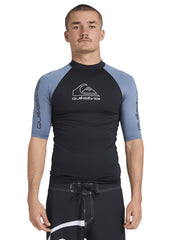Quiksilver Mens On Tour SS Lycra Rashie