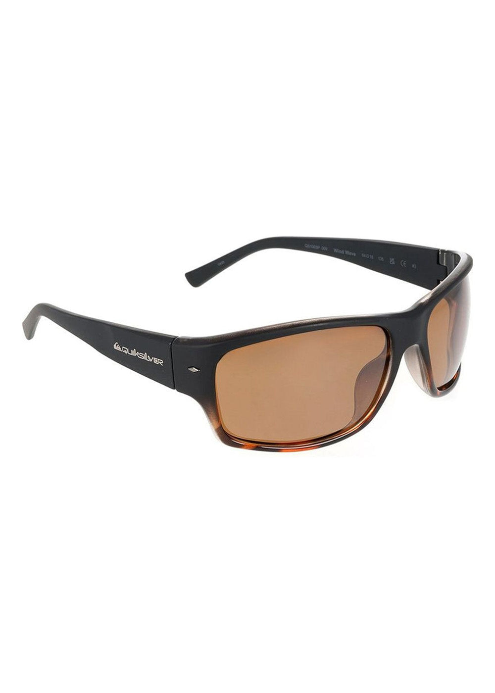 Quiksilver Wind Wave Polarised Brown Solid Sunglasses