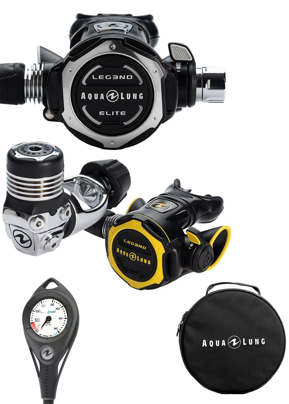 Aqua Lung Womens Lotus &amp; Legend Elite Scuba Diving Pack - Yoke