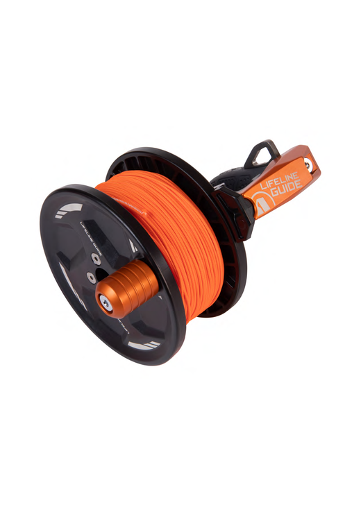Apeks Guide Reel 120m Orange