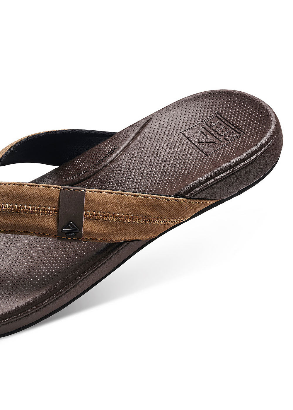 Reef Mens Cushion Phantom 2.0 Thongs 13 / Tan