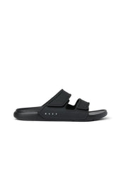 Reef Mens Double Adapt Slides 13 / Black