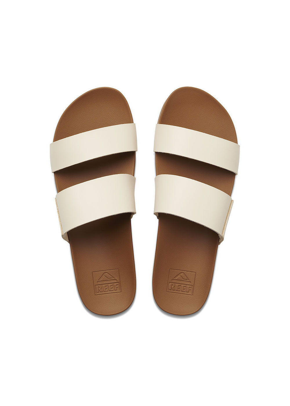 Reef Womens Cushion Vista Sandals 7 / White