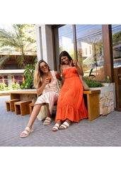 Reef Womens Vista Luxe Thea Sandals 7 / Natural