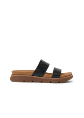 Reef Womens Vista Luxe Thea Sandals 7 / Black/Tan