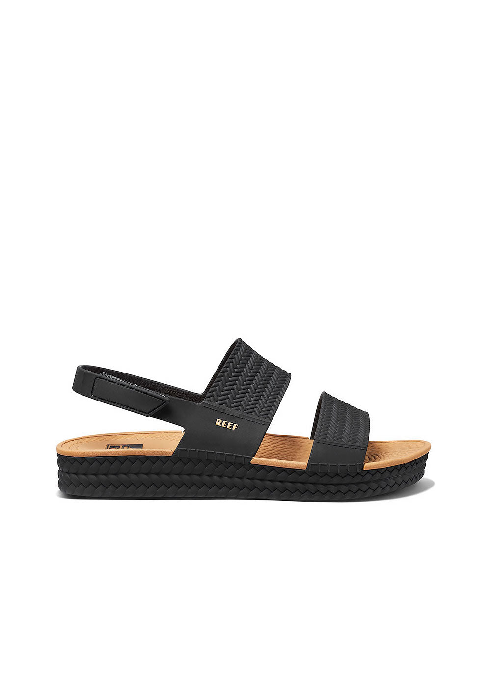 Reef Womens Water Vista Sandals 10 / Black