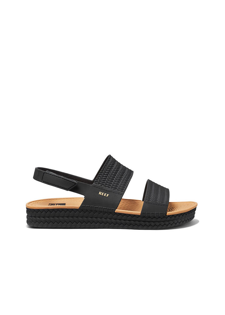 Reef Womens Water Vista Sandals 10 / Black