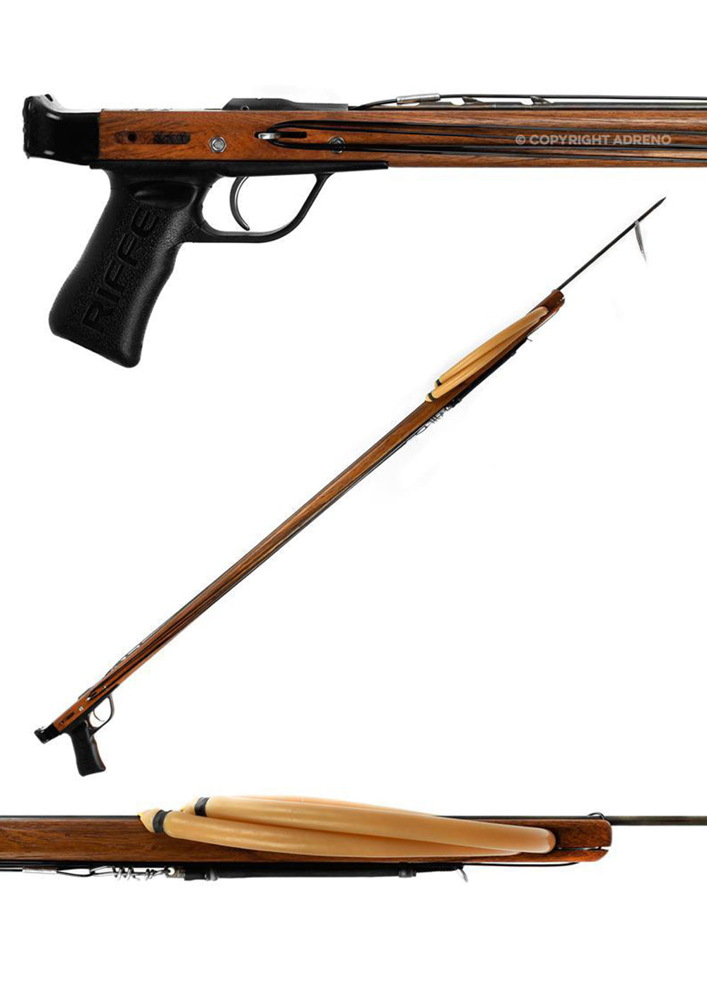 Riffe Euro 120 Speargun Including powerbands - Adreno - Ocean Outfitters