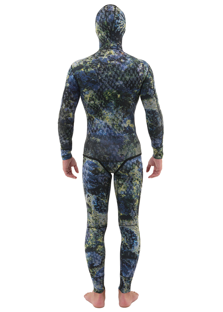 Riffe Mens Bommi-Tek 5mm Lined 2 Piece Wetsuit