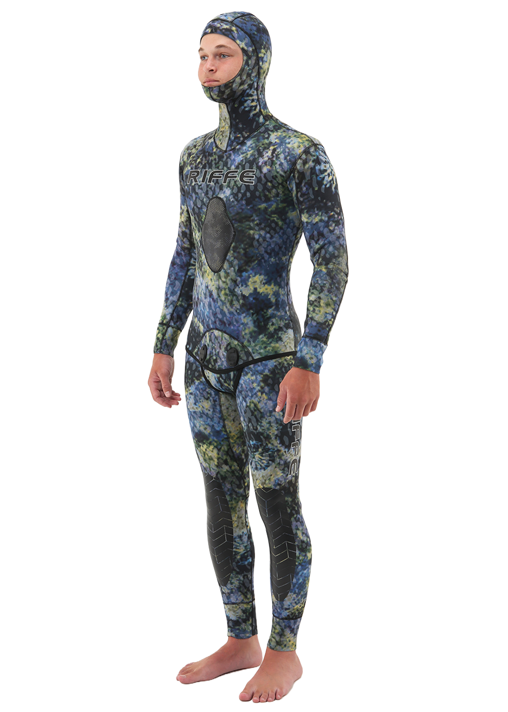 Riffe Mens Bommi-Tek 3.5mm Lined 2 Piece Wetsuit