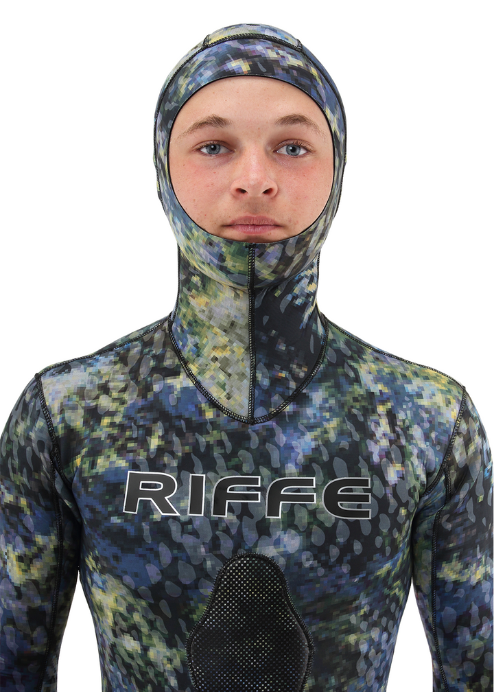 Riffe Mens Bommi-Tek 3.5mm Lined 2 Piece Wetsuit
