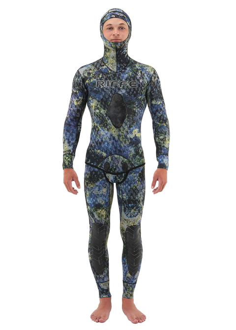 Riffe Mens Bommi-Tek 3.5mm Lined 2 Piece Wetsuit