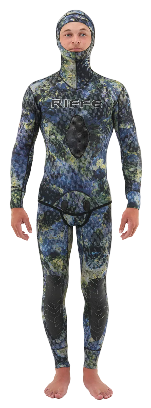 Riffe Mens Bommi-Tek 3.5mm Lined 2 Piece Wetsuit