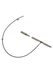 Riffe Tri Cut Ice Pick 9.5mm x 8mm Thread Tandem Slide