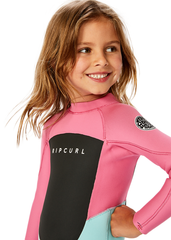 Rip Curl Groms Omega 3/2mm Back Zip Steamer Wetsuit