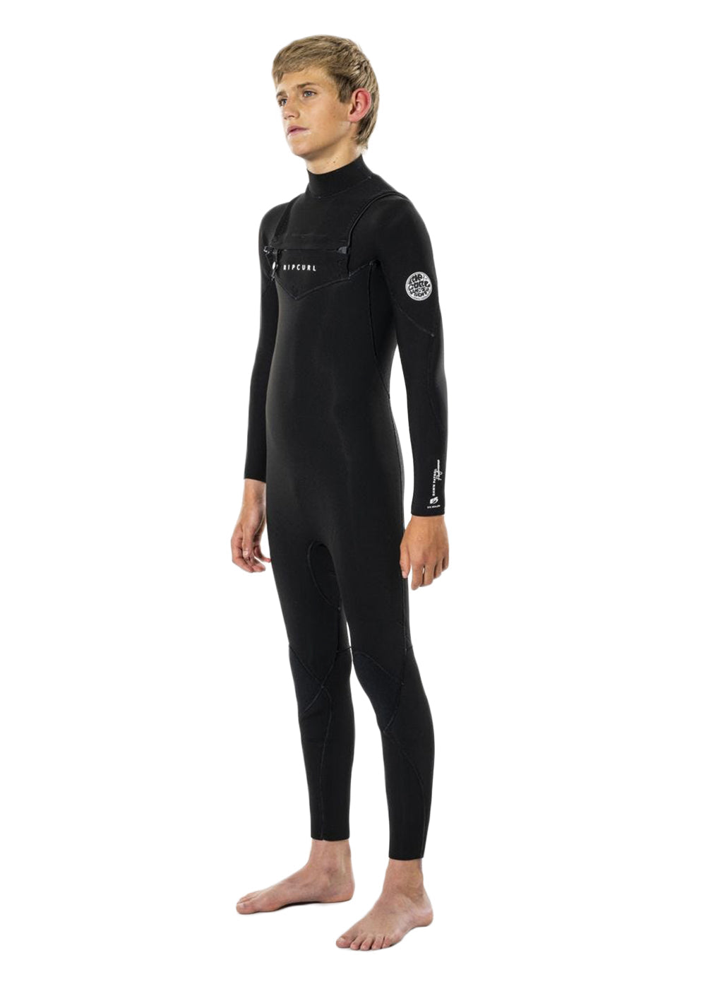 Rip Curl Youth Dawn Patrol 3/2mm Chest Zip Steamer Wetsuit
