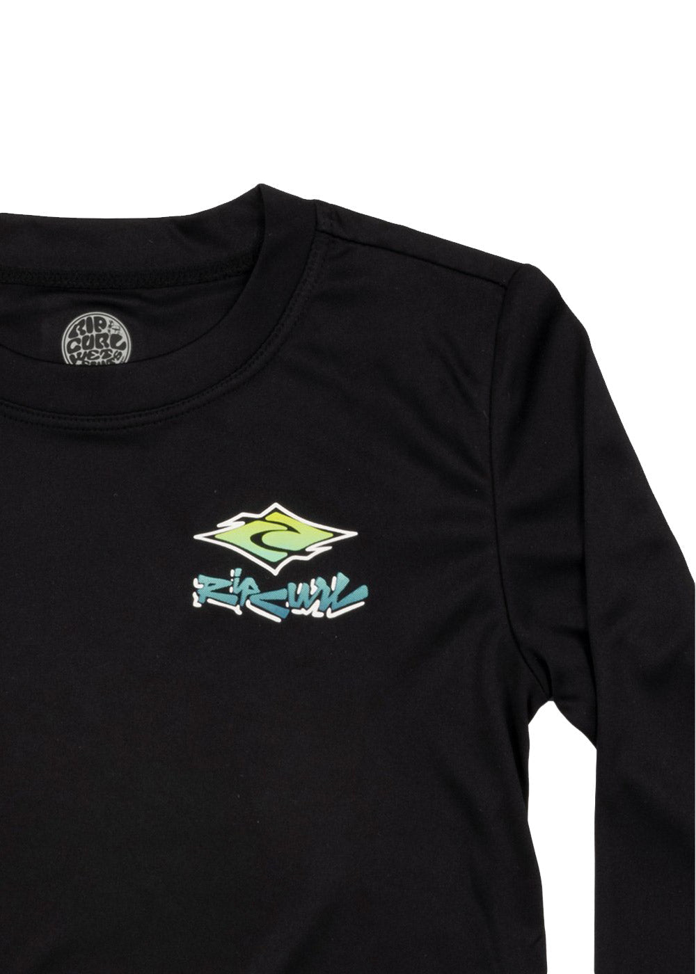 Rip Curl Boys 0-6 Diamond Fade Long Sleeve Rash Guard