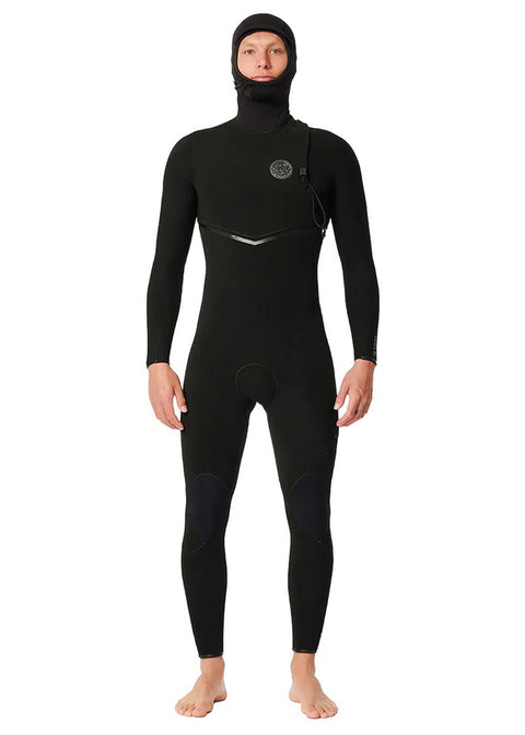 Rip Curl E Bomb 4/3mm Zipperless Hooded Steamer Wetsuit