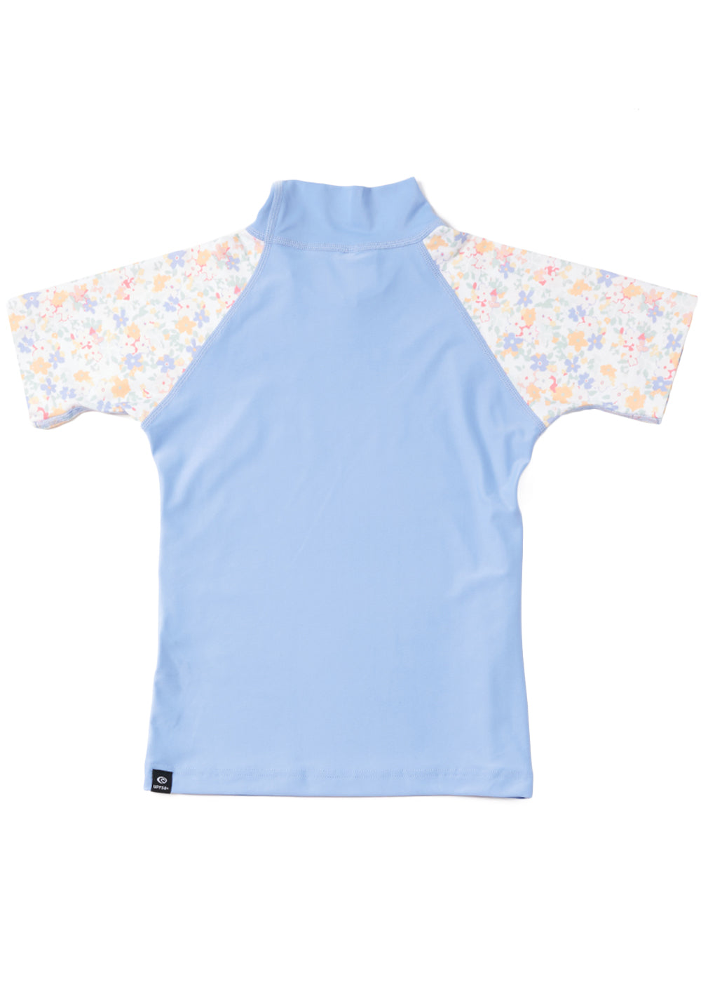 Rip Curl Girls 0-6 Golden Ditzy Short Sleeve Rash Guard