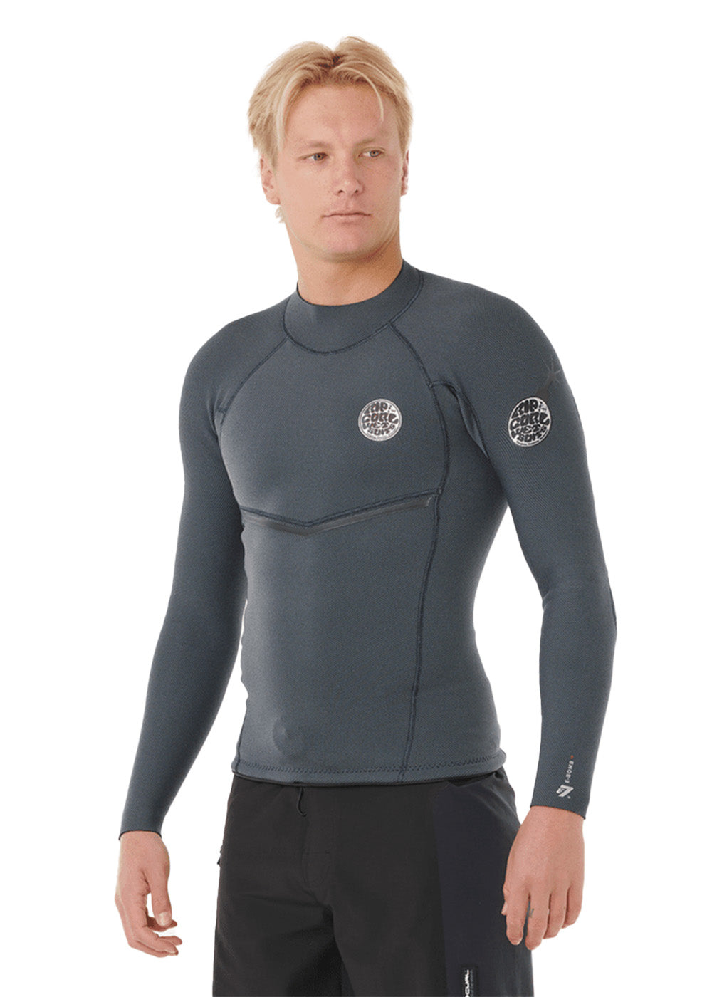Rip Curl Mens E-Bomb 1.5mm LS Wetsuit Jacket