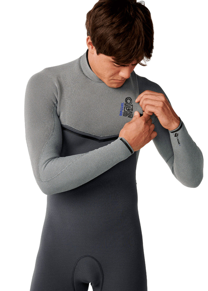 Rip Curl Mens E-Bomb 2mm Zipperless LS Spring Suit Wetsuit