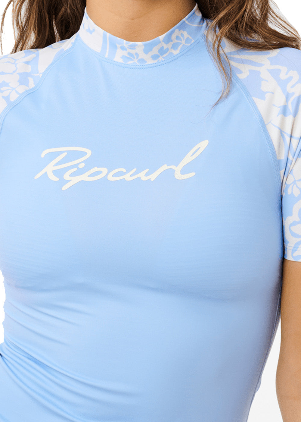 Rip Curl Womens Pacific Coast UPF Lycra SS Rashie