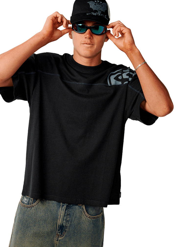 Rip Curl Mens Archive Thrashed Panel Tee