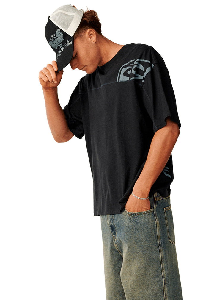 Rip Curl Mens Archive Thrashed Panel Tee