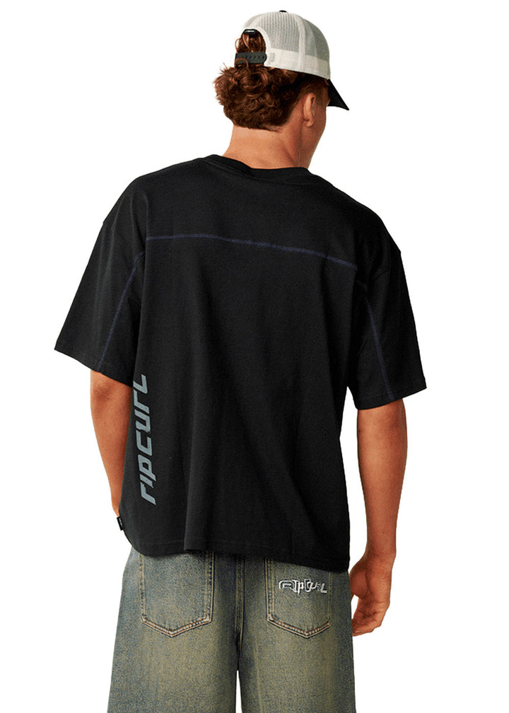 Rip Curl Mens Archive Thrashed Panel Tee