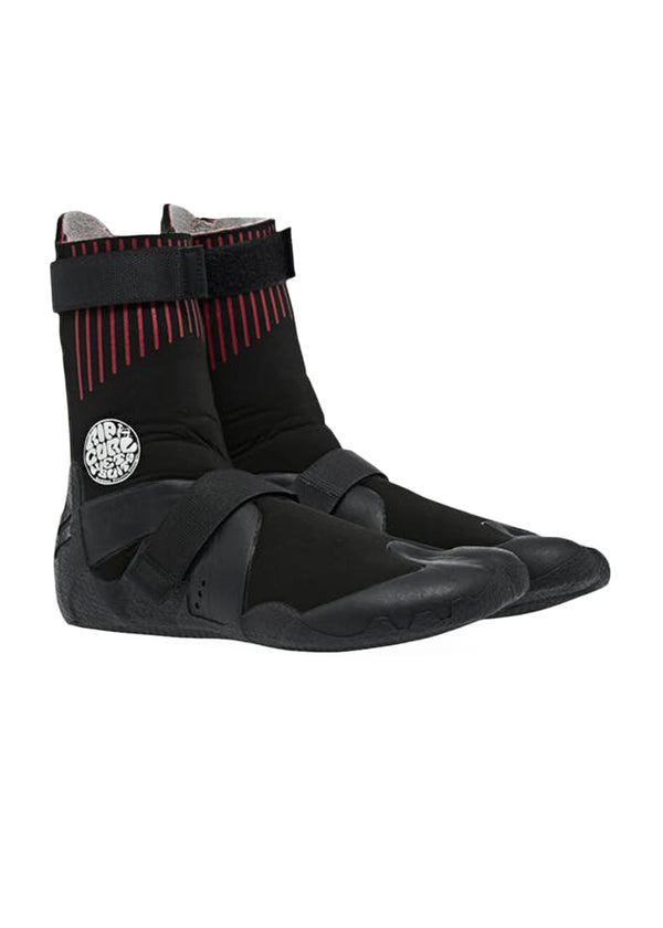 Chausson Néoprène RIPCURL FLASHBOMB 3MM - Noir, Semelle Douce, Séchage Rapide