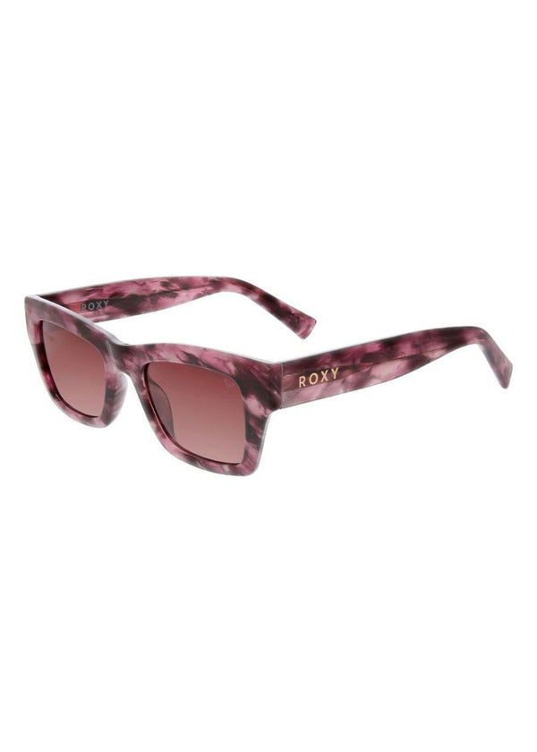 Roxy Coastal Chic Polarised Mauve Striation Sunglasses