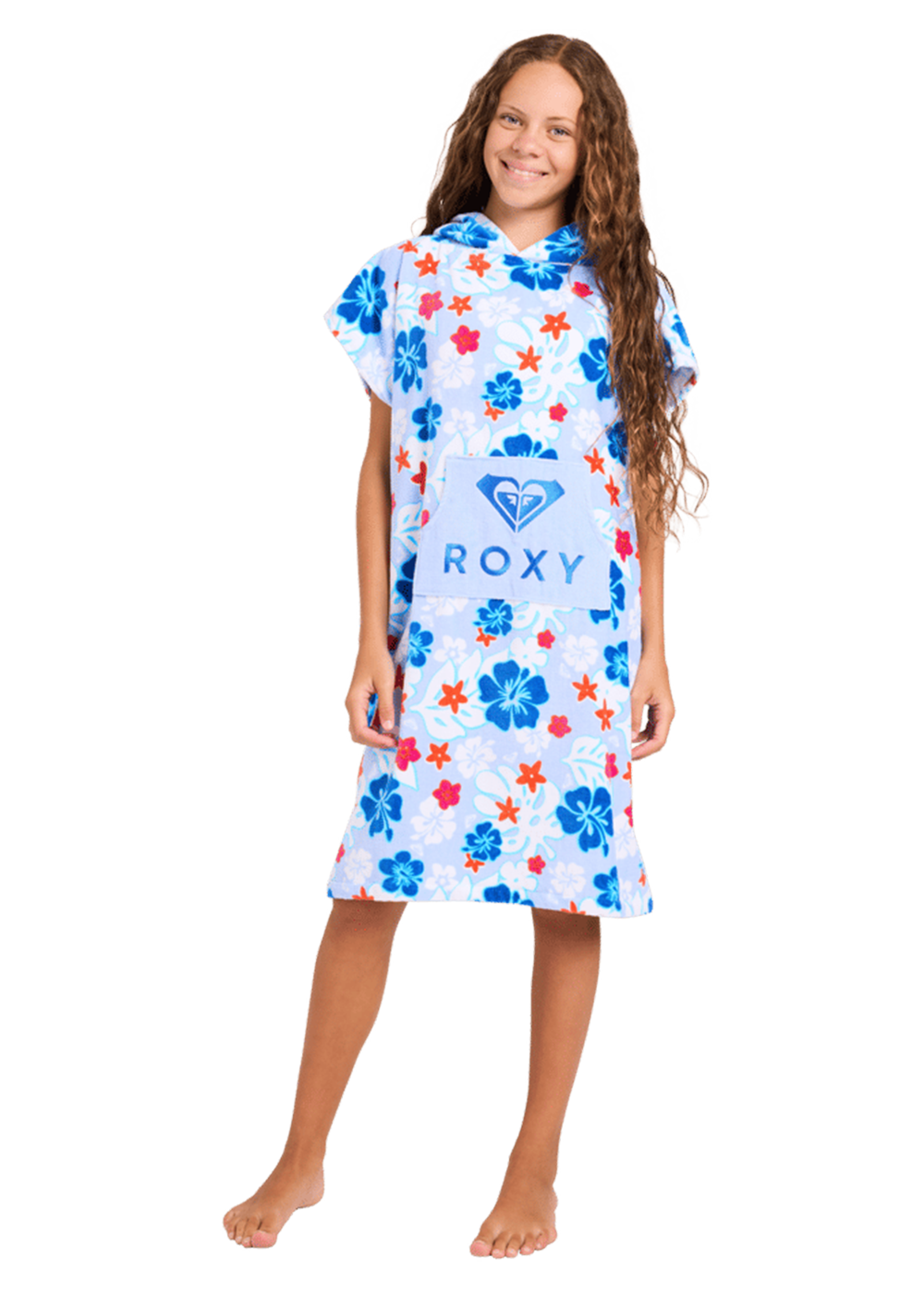 Roxy Girls Floral Vibes Hooded Towel