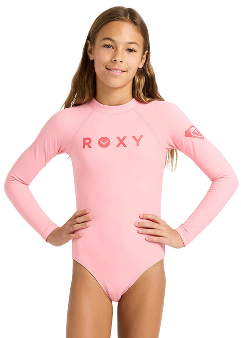 Roxy Girls Heater LS Lycra Full Piece Swimsuit
