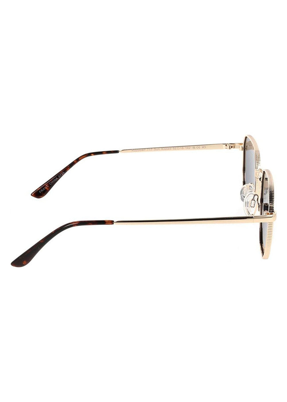 Roxy Sun Kissed Polarised Gold Smoke Sunglasses
