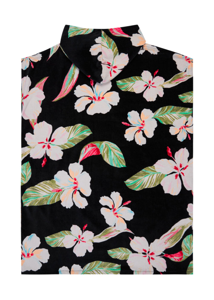 Roxy Womens Floral Stay Magical Hooded Towel
