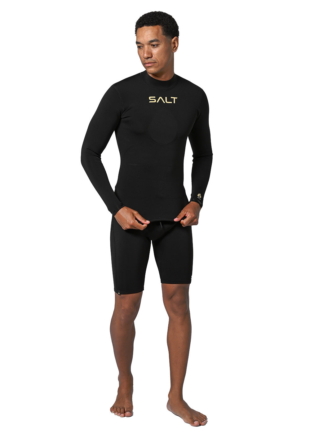 SALT Abyss Mens L/S Wetsuit Top - 1.5mm