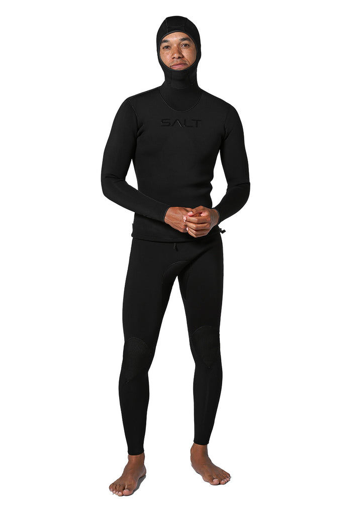 SALT Element Mens L/S Hooded Top - 3/2mm