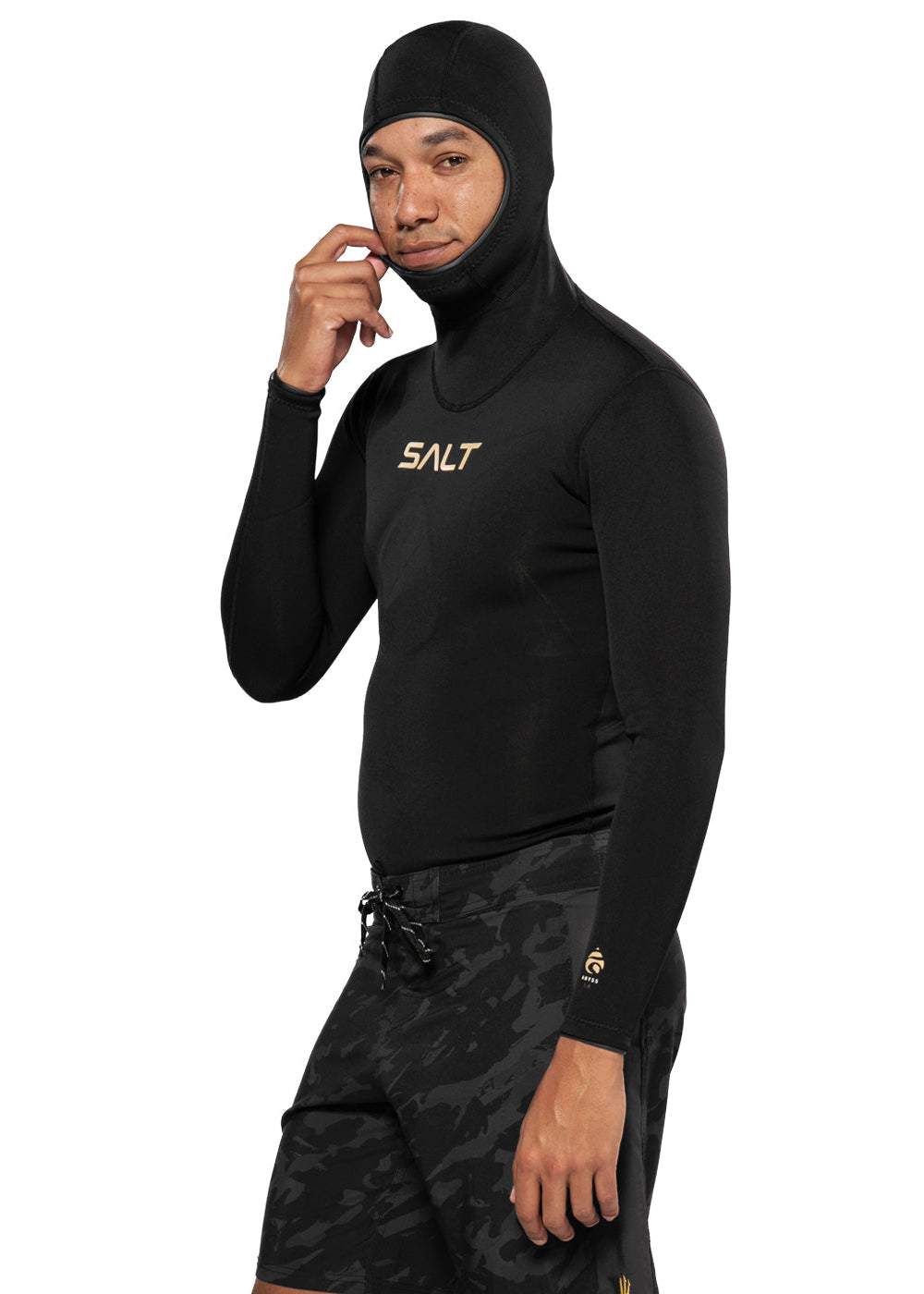 SALT Abyss Mens Hooded Wetsuit Top - 1.5mm